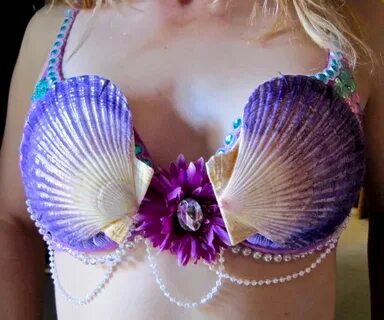 Little Mermaid Seashell Bra Top
