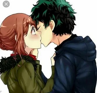 Deku And Uraraka Kiss posted by Christopher Thompson