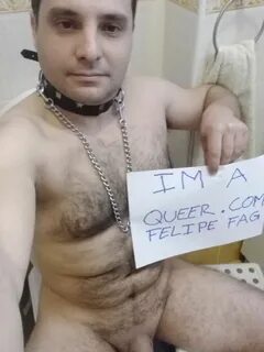 Me - Exposed fag Felipe - Bondage Porn Jpg