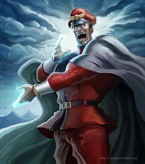 Amauri Ploteixa - M. Bison - Street Fighter fanart