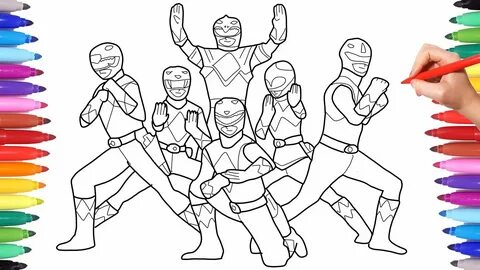 Power Rangers Coloring Pages for Kids, Power Rangers Colorin