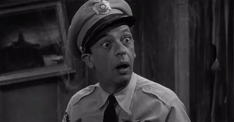 You never saw Barney Fife faint for a reason