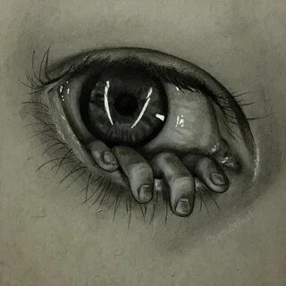 Creepy Eye Drawing at GetDrawings Free download