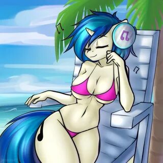 #2355159 - suggestive, artist:yutakira92, dj pon-3, vinyl sc