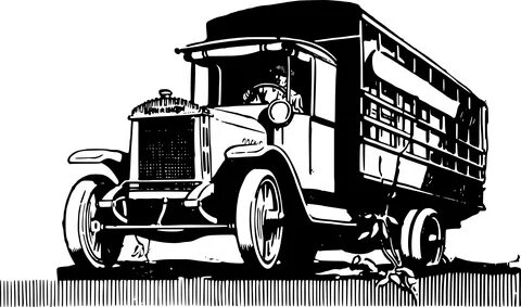 This Free Icons Png Design Of Old Style Truck Clipart - Larg