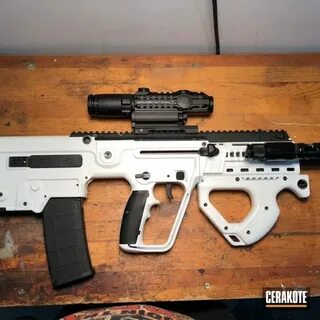 Cerakote Two Toned IWI Tavor X95 by WEB USER Cerakote