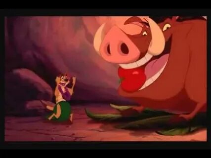 Disney - Timon's Hula Dance ( Crossover) - YouTube