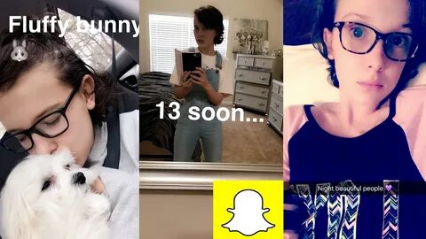 Millie Bobby Brown - Random February Snapchat Update - YouTu