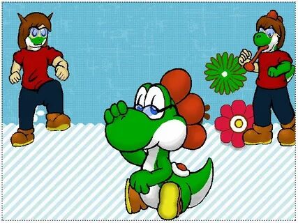 Yoshi Transformation (RIP Miiverse) by Tag_the_Tanooki_Drago