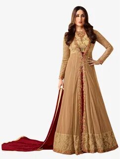 Jacket Frock Suit Png Free Download - Anarkali Dress With Co