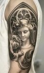 Virgin Mary Tattoo in 2020 Mary tattoo, Virgin mary tattoo, 