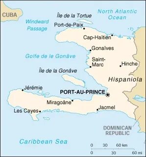 Earth Map: Map Of Haiti