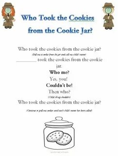 Who Took the Cookies from the Cookie Jar??? Preschool songs,