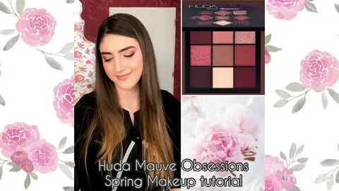 Huda Beauty Mini Palette Mauve Obsessions -Spring Makeup ros