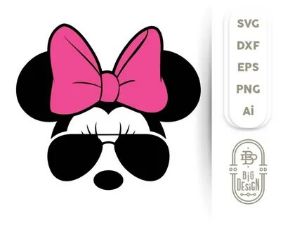 Minnie Sunglasses SVG Aviator Sunglasses Disney Svg Etsy