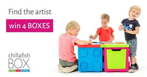 Enter to Win 4 Chillafish Boxes Modular Toy Box Play System 