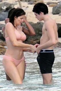 Stephanie Seymour with her Son! Stephanie seymour, Stephanie