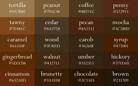 Pin by Savitri on Drawings (sketches) Color names chart, Bro