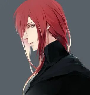 Pin by Алиса Ким on CHARACTER INSPIRATION Red hair anime guy