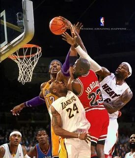 GOAT Michael Jordan VS Kobe Bryant VS LeBron James VS Dwight