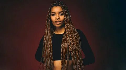 Brown Box Braids On Brown Skin - Marivalkiria