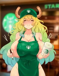 ノ ワ-ル on Twitter: "Hi! can I get an iced latte with dragon b