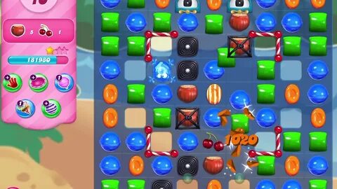 How to beat level 6134 on Candy Crush - YouTube