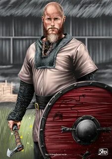 beautiful vikings fan art of ragnar lothb rok Vikings, Vikin