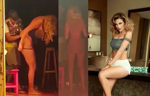 Aracely Arámbula fue grabada desnudándose en obra de teatro?