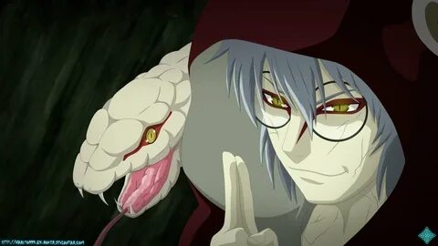 snakes, Naruto , Shippuden, Yellow, Eyes, Gray, Hair, Hooded