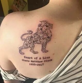 Leo Lion Constellation Tattoo Tattoo Ideas and Inspiration, 