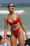 Olivia Culpo in Red Bikini 2019 -17 GotCeleb