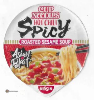 #3796: Nissin Cup Noodles Spicy Roasted Sesame Soup - Hungar