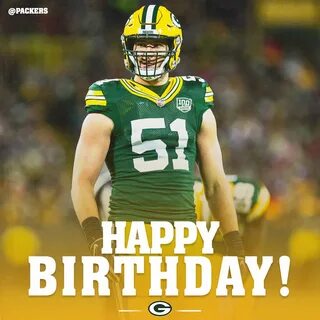 Happy birthday to #Packers LB Kyler Fackrell! 🎉 🎈 #GoPackGo 