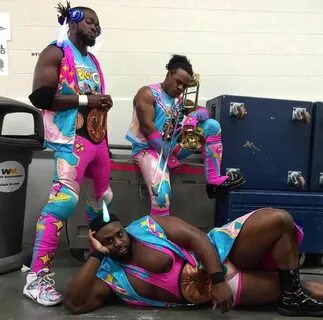 New Day The new day wwe, Wwe tag teams, Wrestling superstars