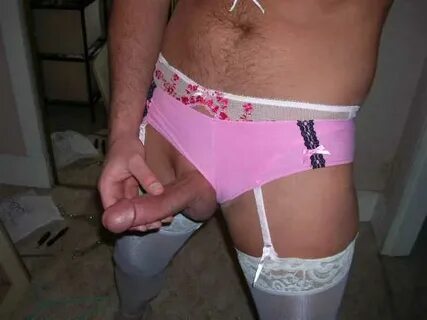 Men wearing panties