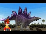 Dinosaur King Arcade Game 恐 竜 キ ン グ - Stegosaurus VS the Alp