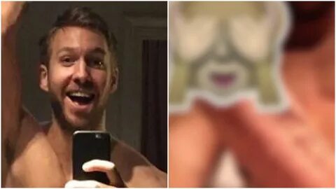 Calvin Harris surge pelado e tamanho do pênis assombra