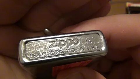 All About Zippo Lighters (How To Date Your Zippo For Collect
