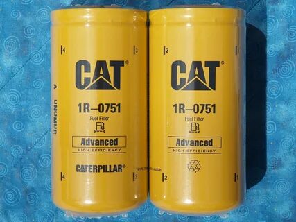 Топливный фильтр 2 NEW CAT 1R-0751 FUEL FILTERS SEALED MADE 