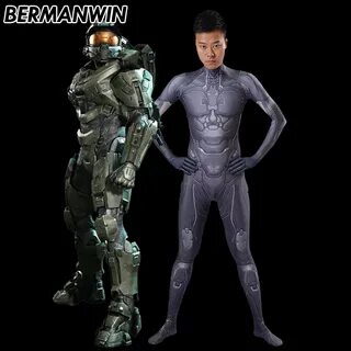 BERMANWIN High Quality Game Halo Undersuit 3D Print Spandex 