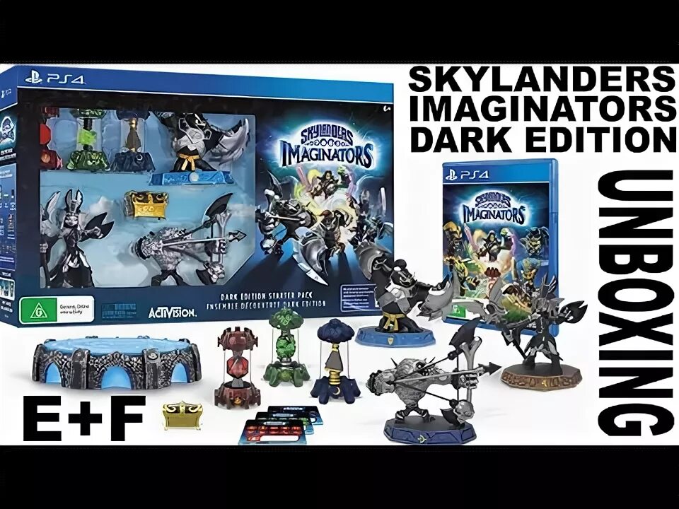 Skylanders Imaginators Dark Edition Unboxing