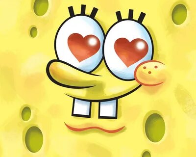 Spongebob Heart Eyes, - Spongebob Patrick Funny Face (#19611