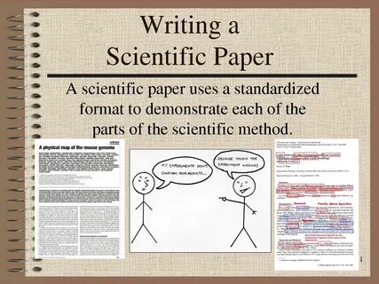 A scientific research paper
