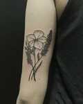 Jasmine and lavender. Thank you! Lavender tattoo, Tattoos, B