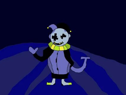 Deltarune Card Castle NPC Jevil Outfit Role-playing Game Cos