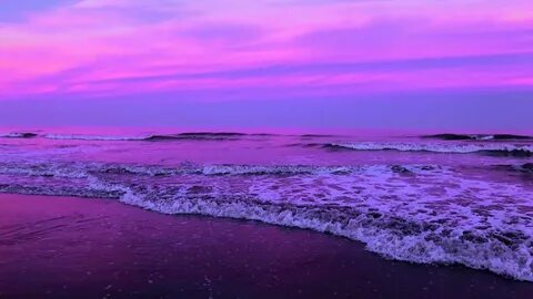 Purple Beach Sunset Image - ID: 345755 - Image Abyss