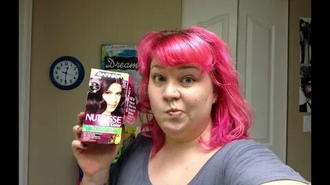 The Hair Dye Test - Garnier Deep Intense Burgundy for Darker