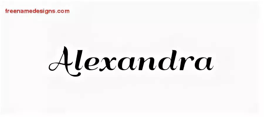 Art Deco Name Tattoo Designs Alexandra Printable - Free Name