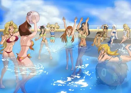 DM era girls at the pool Yu-Gi-Oh! Know Your Meme